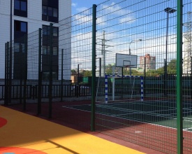 3D заборы для спортивной площадки 60 метров фото в Перевозе