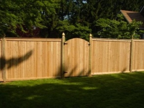 Деревянный забор сплошной 12 метров фото в Перевозе