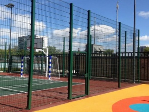 3D заборы для спортивной площадки 15 метров фото в Перевозе