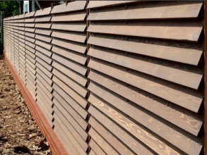 Деревянный забор елочка 12 метров фото в Перевозе